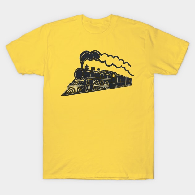 Steam Railway T-Shirt by TaevasDesign